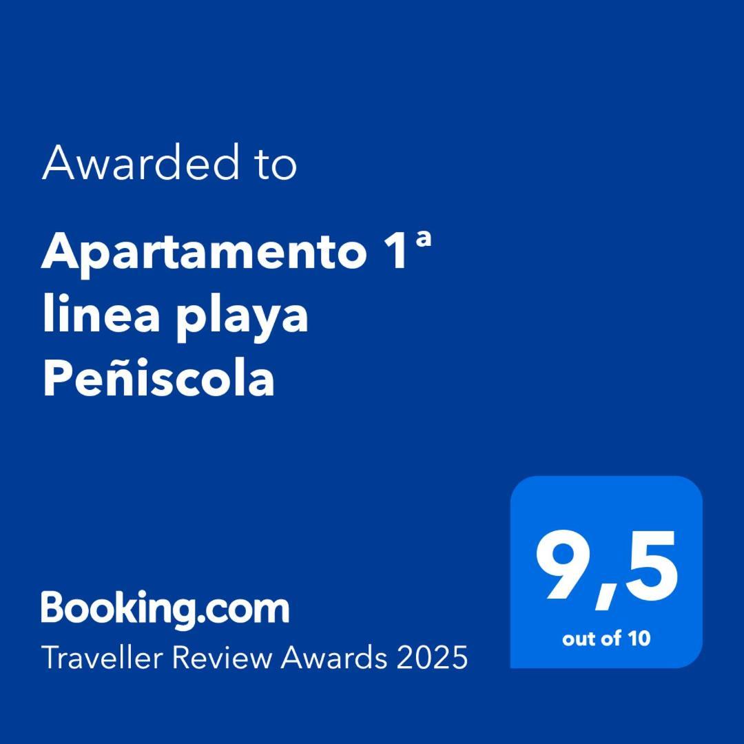 Apartamento 1ª Linea Playa Peñíscola Exterior foto